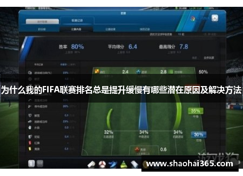 为什么我的FIFA联赛排名总是提升缓慢有哪些潜在原因及解决方法